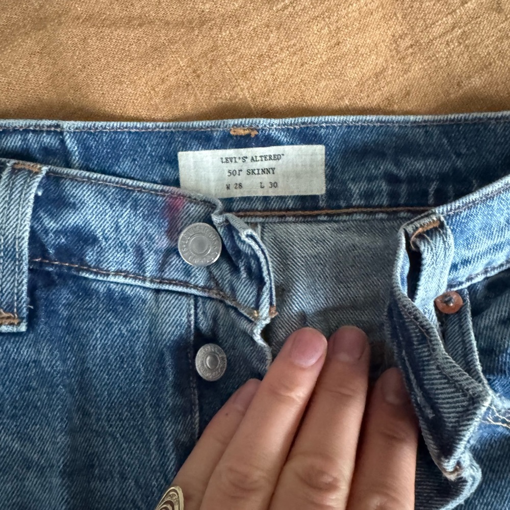 Levi's Women's Blue Skinny Jeans new without tag